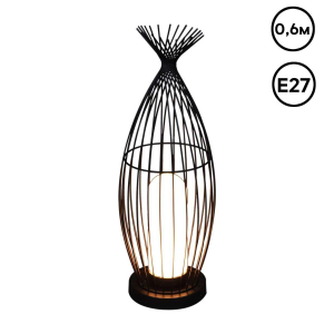 Уличный светильник Reluce 09981-0.7-001JH 0.6M E27 BK RLOS