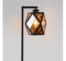 Уличный светильник Elektrostandard Ambra 35133/F черный a056235