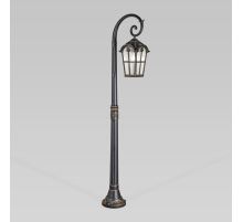 Уличный светильник Elektrostandard Mira F черное золото GL 1001F a047187