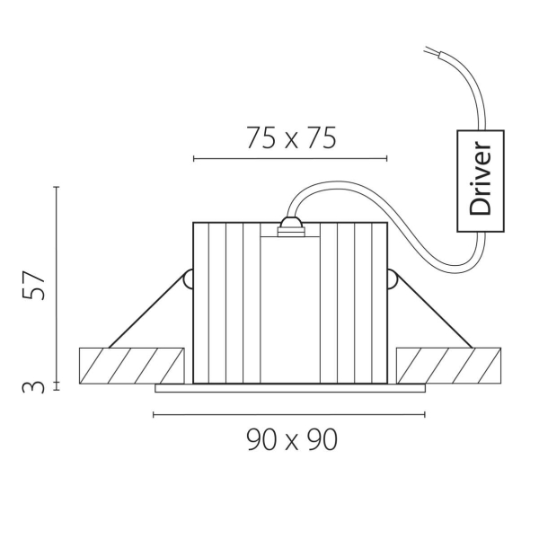 Светильник светодиодный уличный Ciclone Lightstar 385436
