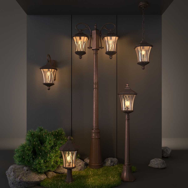 Уличный светильник Elektrostandard Virgo F капучино a031924