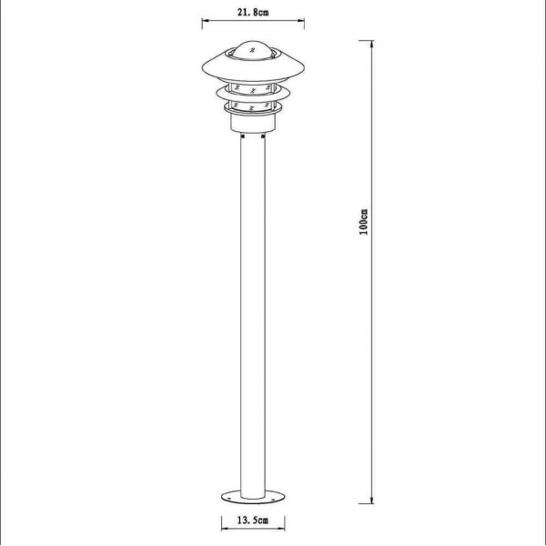 Уличный светильник Lucide Zico 11874/99/30 Уличный светильник Lucide Zico 11874/99/30