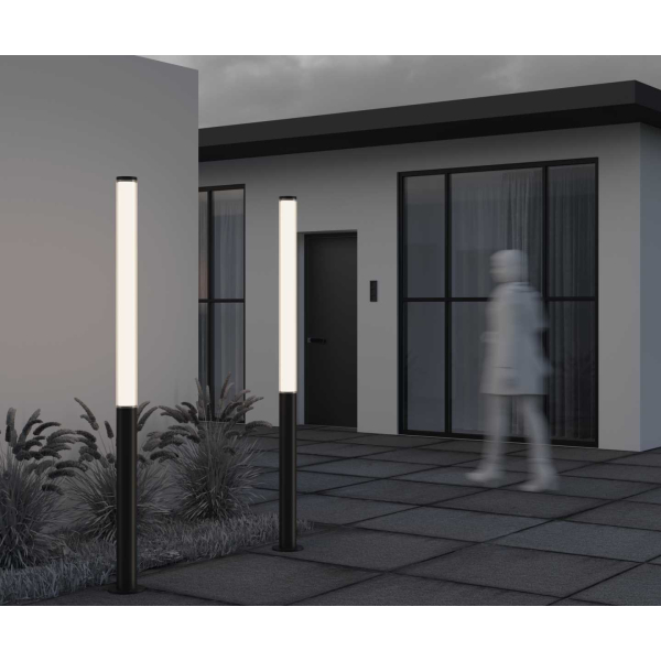 Уличный светодиодный светильник Maytoni Ginza O041FL-L100B3K