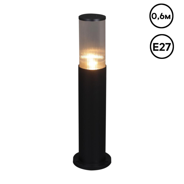 Уличный светильник Reluce 09982-0.7-001JH 0.6M E27 BK RLOS