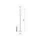 Уличный светильник Nowodvorski Zola Led Black 11544