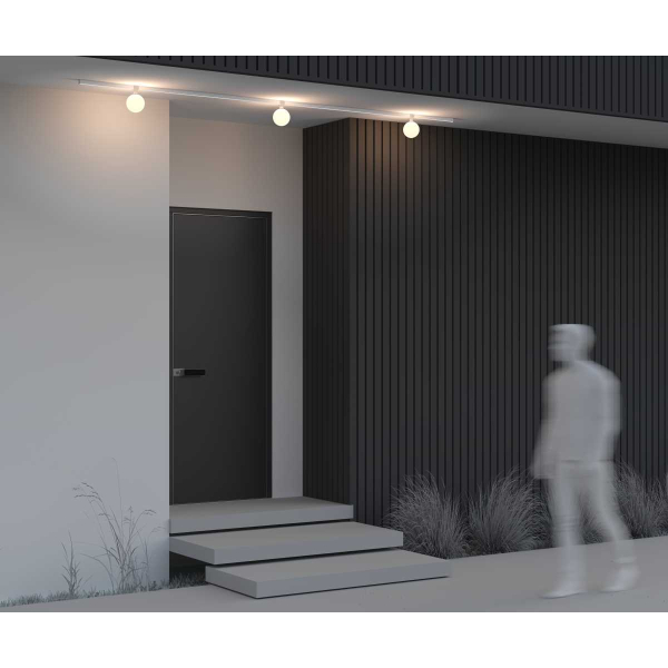 Уличный трековый светильник Maytoni Outdoor O-TR01-1-S-9WW3K