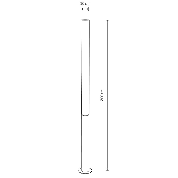 Уличный светильник Nowodvorski Mia Led L Black 11375