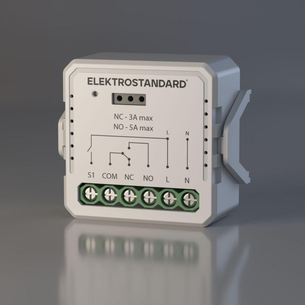 Реле Wi-Fi с независимым контактом Elektrostandard 76010/00 76010/00 Реле Wi-Fi с независимым контактом Elektrostandard 76010/00 76010/00