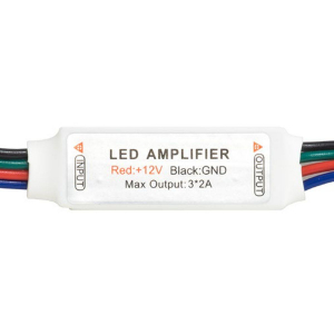Мини-усилитель RGB ELF, 12/24В, 2А/канал ELF-miniAmplifier