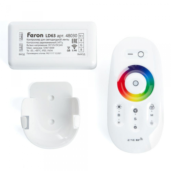 Контроллер для RGB светодиодной ленты Feron LD63 48030 Контроллер для RGB светодиодной ленты Feron LD63 48030