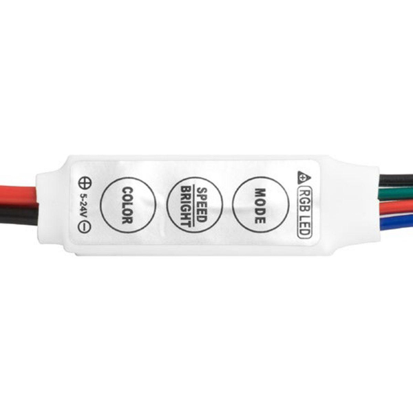 Мини-контроллер RGB ELF, 12/24В, 2А/канал ELF-miniController Мини-контроллер RGB ELF, 12/24В, 2А/канал ELF-miniController