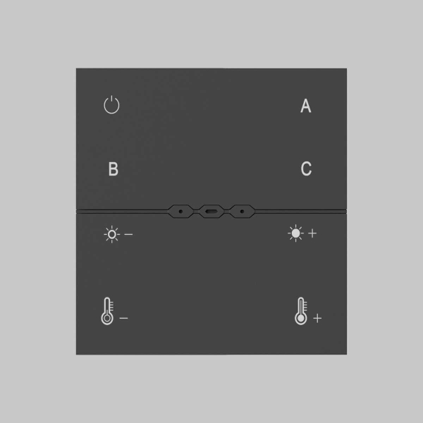 Беспроводная панель управления Maytoni Lighting control Zigbee DRC035-Z-8-B