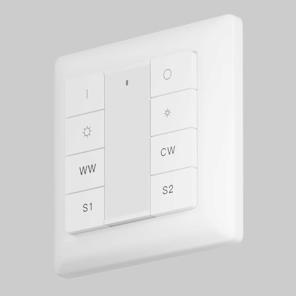 Кнопочная настенная панель 8-ми клавишная DALI Maytoni Lighting control 721053