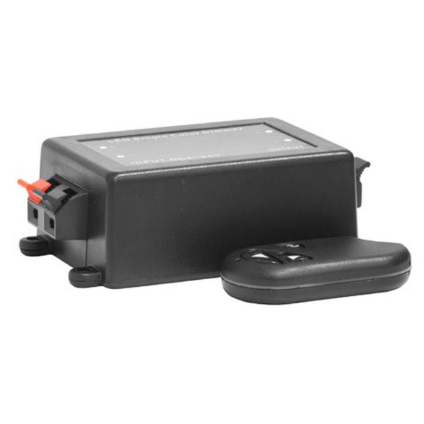 Диммер ELF RF-T1 с радиоуправлением, 12/24В, 8А ELF-RF-T1 Диммер ELF RF-T1 с радиоуправлением, 12/24В, 8А ELF-RF-T1