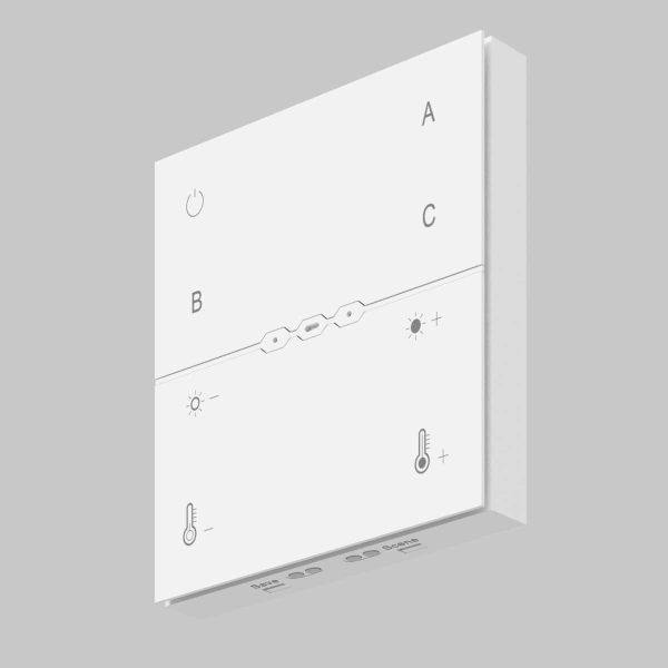Беспроводная панель управления Maytoni Lighting control Zigbee DRC035-Z-8-W