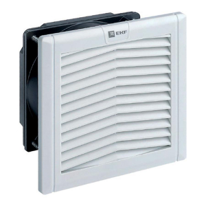 Вентилятор с фильтром 170 м³/ч 176x176 мм 220В IP54 EKF PROxima FAN170F