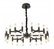 Подвесная люстра Lumina Deco Richmond LDP 6035-36 BK+GD