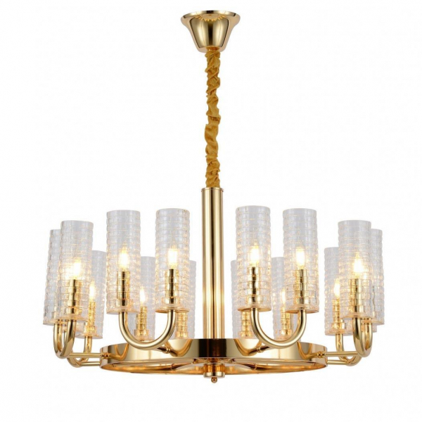 Подвесная люстра Lumina Deco Donatti LDP 8011-16 F.GD Подвесная люстра Lumina Deco Donatti LDP 8011-16 F.GD