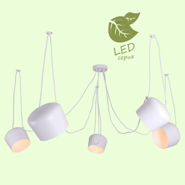 Подвесная люстра Lussole Loft Shirley GRLSP-8175 Подвесная люстра Lussole Loft Shirley GRLSP-8175