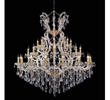 Подвесная люстра Crystal Lux Hollywood SP16+8+8 Gold