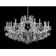 Подвесная люстра Crystal Lux Hollywood SP12+6 Chrome