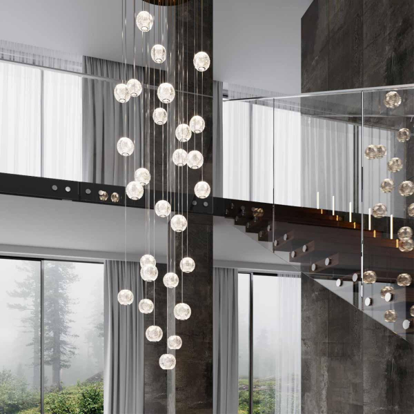 Подвесная светодиодная люстра Odeon Light Crystal 5008/120L Подвесная светодиодная люстра Odeon Light Crystal 5008/120L