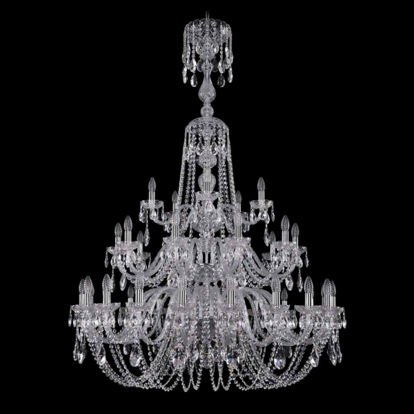 Подвесная люстра Bohemia Ivele 1402/20+10+5/400/XL-158/3d Ni Подвесная люстра Bohemia Ivele 1402/20+10+5/400/XL-158/3d Ni