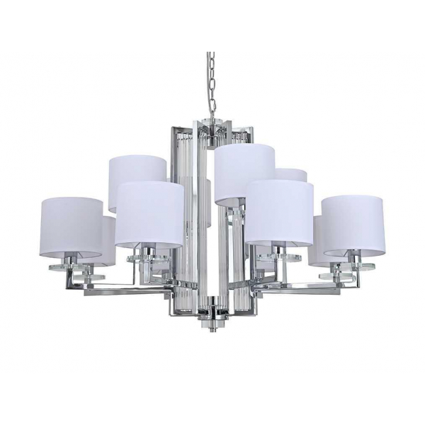 Подвесная люстра Newport Amalia 35408+4/C chrome без абажуров М0069062 Подвесная люстра Newport Amalia 35408+4/C chrome без абажуров М0069062