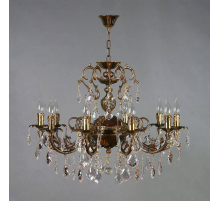 Подвесная люстра Ambiente Alicante 8888/10 PB Leaf Crystal