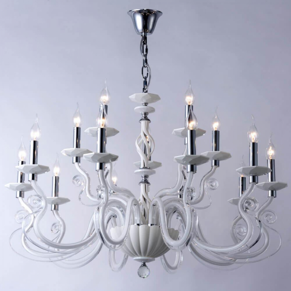 Подвесная люстра Divinare Cigno 8825/03 LM-15 Подвесная люстра Divinare Cigno 8825/03 LM-15