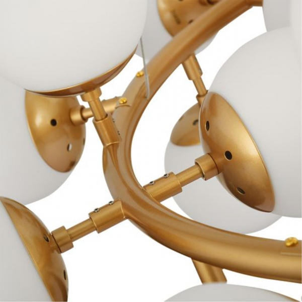 Подвесная люстра Arte Lamp Bolla A1664SP-25GO Подвесная люстра Arte Lamp Bolla A1664SP-25GO