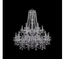 Подвесная люстра Bohemia Ivele 1411/12+6/300/h-93/2d Ni