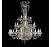 Подвесная люстра Artglass Proserpina 48 Brass Antique CE - 8003