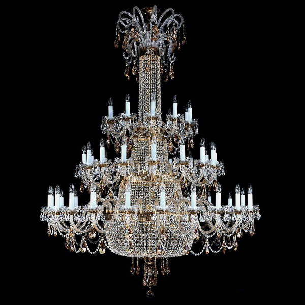 Подвесная люстра Artglass Proserpina 48 Brass Antique CE - 8003 Подвесная люстра Artglass Proserpina 48 Brass Antique CE - 8003