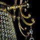 Подвесная люстра Artglass Cheryl Dia 1100 CE