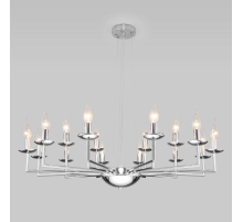 Подвесная люстра Eurosvet Cariso 60150/18 хром