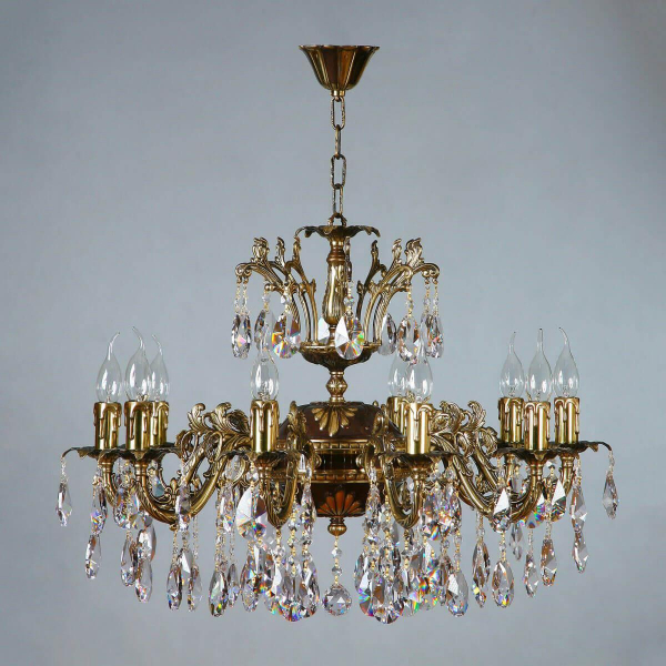 Подвесная люстра Ambiente Granada 2118/10 PB Tear drop Подвесная люстра Ambiente Granada 2118/10 PB Tear drop