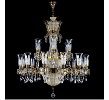 Подвесная люстра Artglass Sirael Brass Antique CE