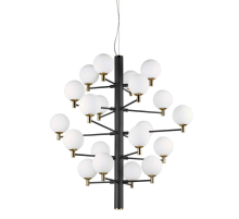 Подвесная люстра Ideal Lux Copernico SP20 Nero 197333