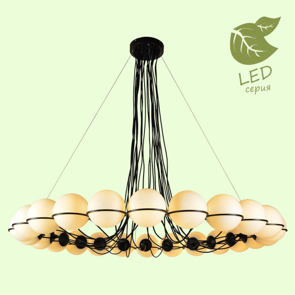 Подвесная люстра Lussole Loft Seneca GRLSP-8176 Подвесная люстра Lussole Loft Seneca GRLSP-8176