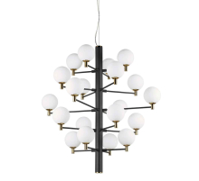 Подвесная люстра Ideal Lux Copernico SP20 Nero 197333