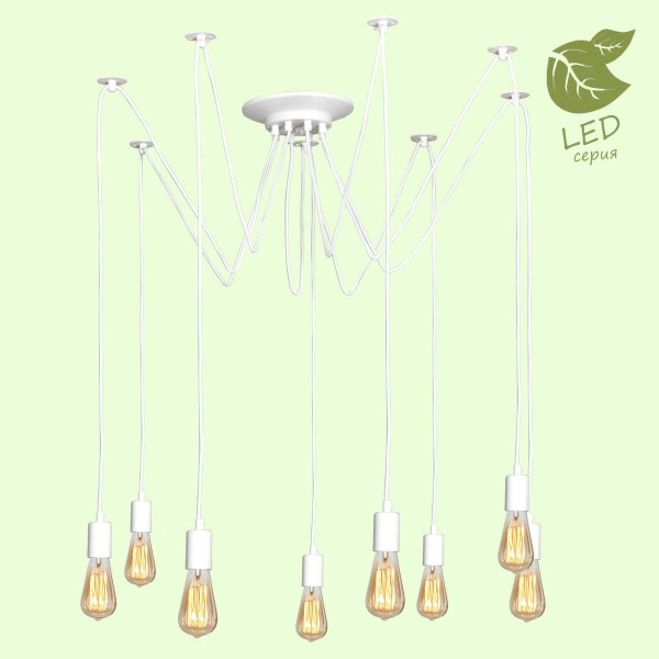 Подвесная люстра Lussole Lgo Shirley GRLSP-8173 Подвесная люстра Lussole Lgo Shirley GRLSP-8173