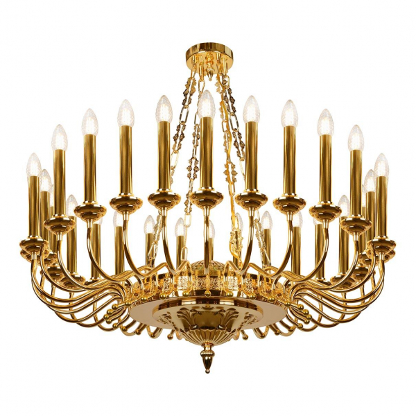 Подвесная люстра iLamp Louvre MD8551-30 GD Подвесная люстра iLamp Louvre MD8551-30 GD