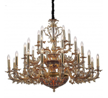 Подвесная люстра Lucia Tucci Firenze 1780.30.3 Antique Gold