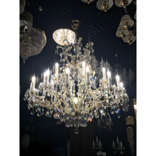 Подвесная люстра Artglass Maria Terezia 5 Vachtle CE Подвесная люстра Artglass Maria Terezia 5 Vachtle CE