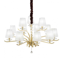 Подвесная люстра Ideal Lux Pegaso SP12 Ottone Satinato 197746