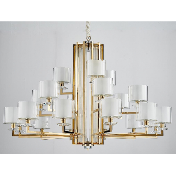 Подвесная люстра Newport 4412+6+3/C Gold М0062635 Подвесная люстра Newport 4412+6+3/C Gold М0062635