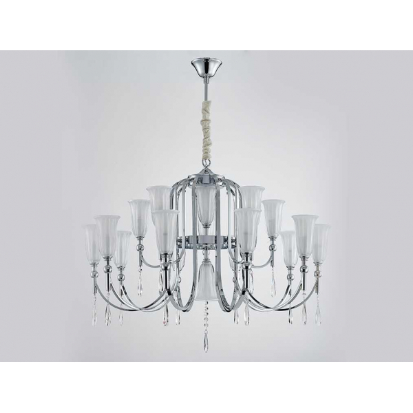 Подвесная люстра Newport Sofia 4810+6/C chrome М0067684 Подвесная люстра Newport Sofia 4810+6/C chrome М0067684