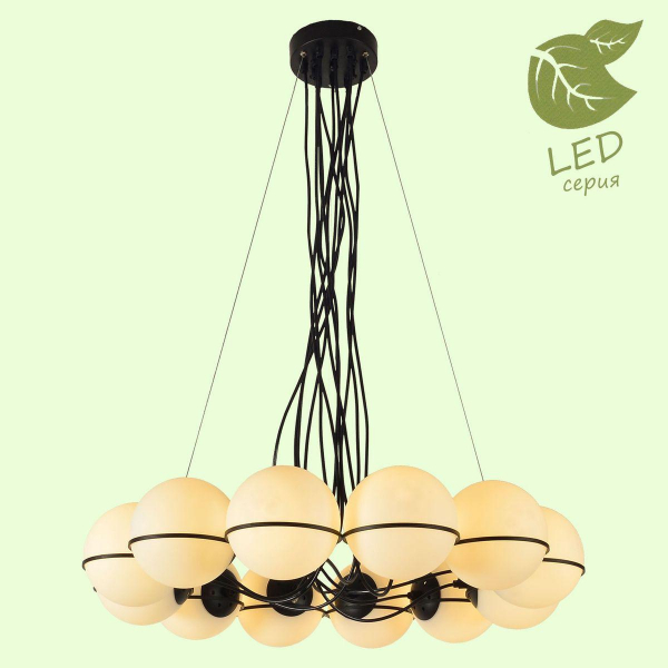 Подвесная люстра Lussole Loft Seneca GRLSP-8177 Подвесная люстра Lussole Loft Seneca GRLSP-8177