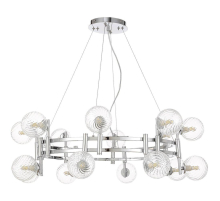 Подвесная люстра Crystal Lux Luxury SP16 Chrome